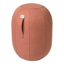 Siège ergonomique en tissu doux salmon Kapsul Sova - Vluv
