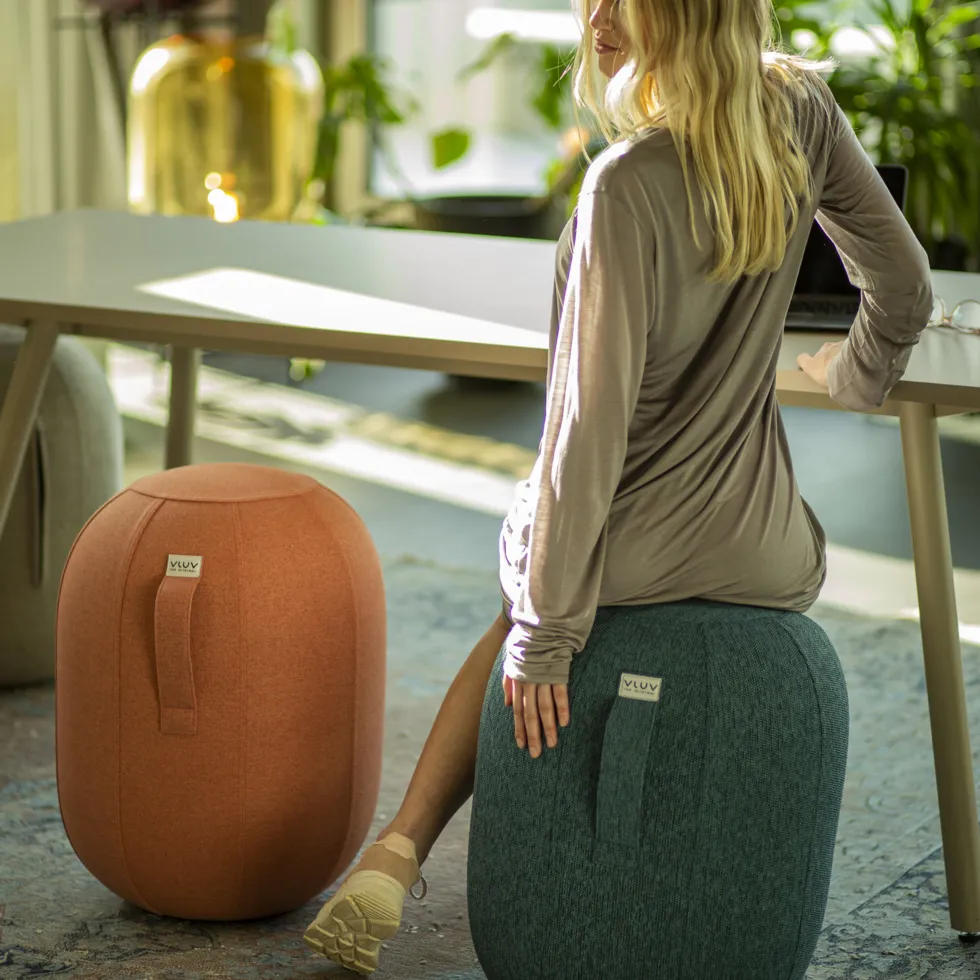 Siège ergonomique en tissu doux toffee Kapsul Sova - Vluv