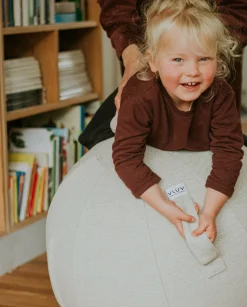 Siège ergonomique en tissu polyester galet 70 cm STOV - VLUV