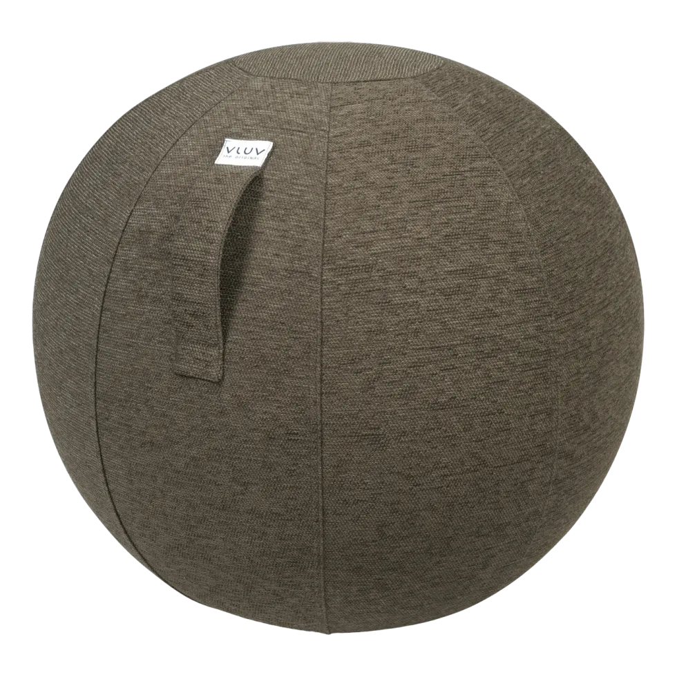 Siège ergonomique en tissu polyester grège 70 cm STOV - VLUV