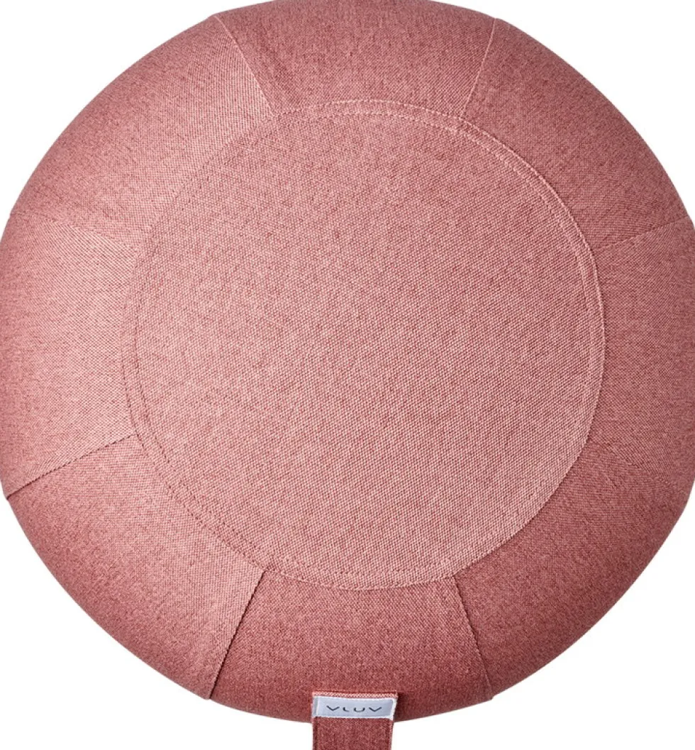Siège érgonomique en tissu rose Kapsul Leiv - VLUV