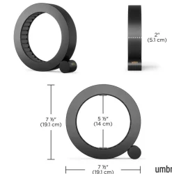 Solution de rangement pour bijoux noir Ferris - Umbra