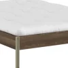 Sommier en acier sage green et pin carob brown 140x200cm Core - Karup Design