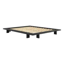 Sommier en bois de pin black night 160x200 cm Japan - Karup Design