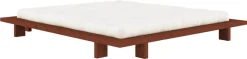 Sommier en bois de pin terra red 180 x 200 cm Japan - Karup Design