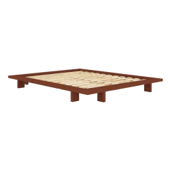 Sommier en bois de pin terra red 160 x 200 cm Japan - Karup Design