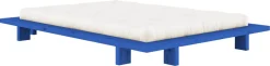 Sommier en bois de pin vivid blue 140 x 200 cm Japan - Karup Design