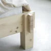Sommier en bois de pin 200 x 180 cm Notch - Normann Copenhagen