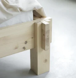 Sommier en bois de pin 200 x 180 cm Notch - Normann Copenhagen