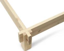 Sommier en bois de pin 200 x 180 cm Notch - Normann Copenhagen