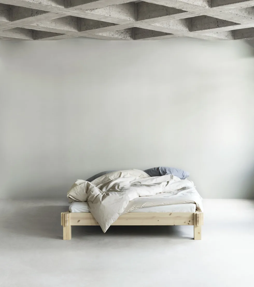 Sommier en bois de pin 200 x 180 cm Notch - Normann Copenhagen