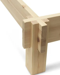 Sommier en bois de pin 200 x 180 cm Notch - Normann Copenhagen