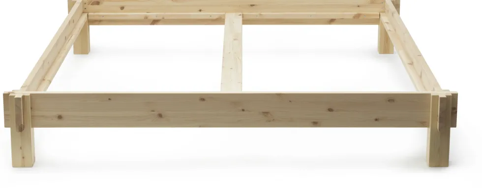 Sommier en bois de pin 200 x 180 cm Notch - Normann Copenhagen