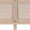 Sommier en chêne pigmenté blanc 180 x 200 cm Elton - Bolia