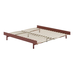 Sommier extensible en acier rose avec lattes 180cm - Moebe