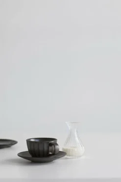 Soucoupe en grès verte 14 cm Inku - Serax