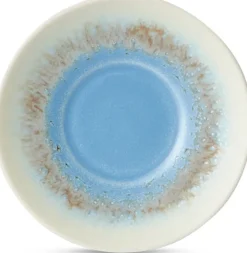 4 soucoupes en grès multicolore 11,5cm Océan - HKLIVING