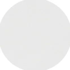 4 sous verres ronds en acier blanc 10x2cm Kiva - Metallbude
