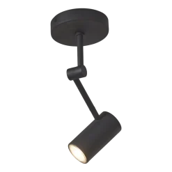 Spot de plafond en fer noir 6cm Montreux - It's about Romi