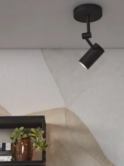 Spot de plafond en fer noir 6cm Montreux - It's about Romi
