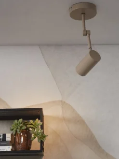 Spot de plafond en fer sable 6cm Montreux - It's about Romi