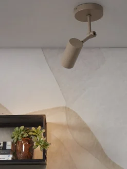 Spot de plafond en fer sable 6cm Montreux - It's about Romi