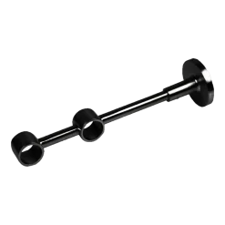 Support Lorgnon Double Alma Noir - Madura