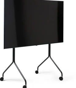 Support pour tv en métal noir 121x78x60 cm Moon Rollin' - Pedestal
