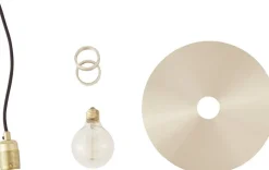 Suspension avec abat-jour et ampoule 15 cm Circle - Frama