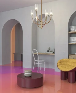 Suspension chandelier laiton Arco - Maytoni