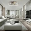 Suspension en métal chrome Recinto - Maytoni