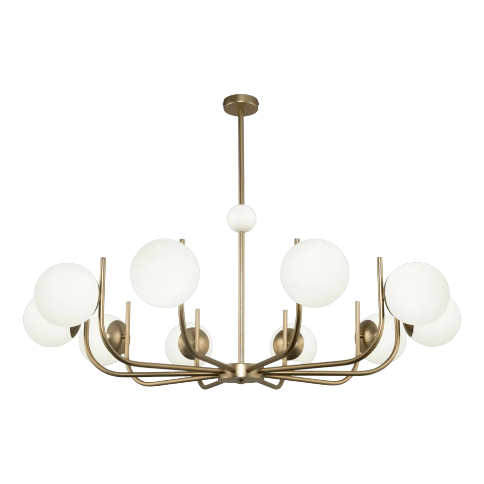 Suspension en métal couleur laiton 116 x 79 cm Rendez-vous - Maytoni