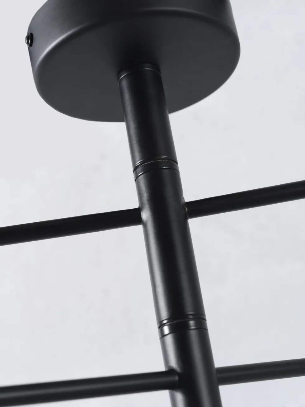 Suspension noire ajustable 6 lampes Izmir - It's about Romi