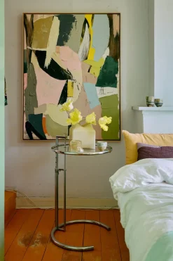 Tableau de peinture en toile et bois 103x143cm Colour cult - HKliving