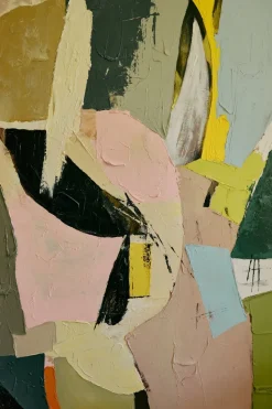 Tableau de peinture en toile et bois 103x143cm Colour cult - HKliving