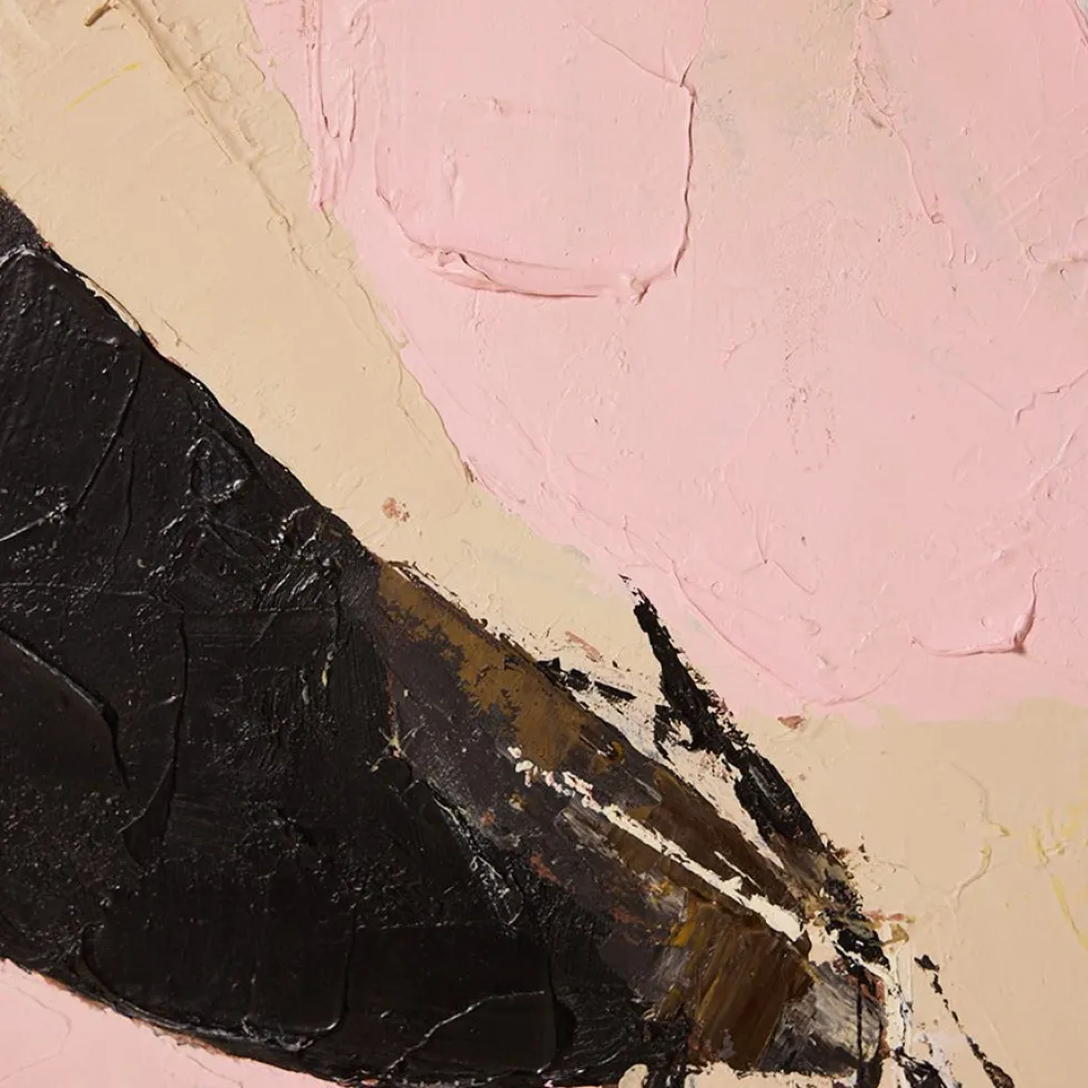 Tableau de peinture en toile et bois 103x143cm Colour cult - HKliving