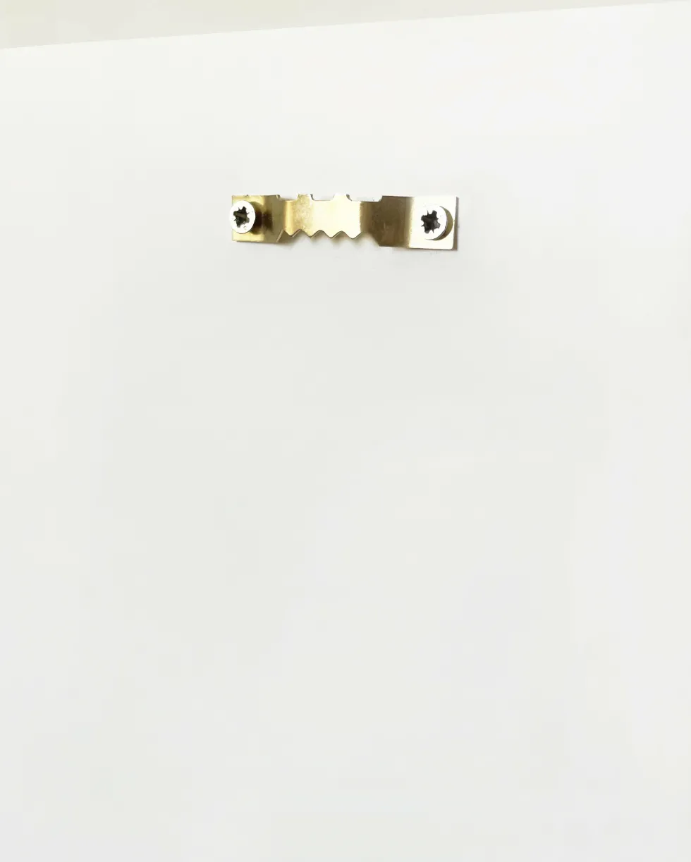 Tableau en bois blanc oyster 80 cm Arch - Likya