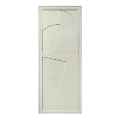 Tableau en bois blanc oyster 45 x 115 cm Verto - Likya
