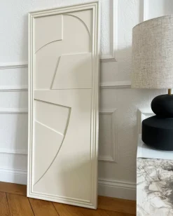 Tableau en bois blanc oyster 60 x 150 cm Verto - Likya