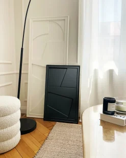Tableau en bois blanc 45 x 115 cm Verto - Likya