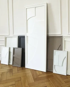 Tableau en bois blanc 60 x 150 cm Verto - Likya