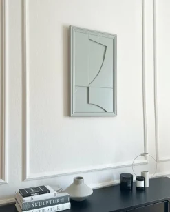 Tableau en bois gris 80 cm Randonne - Likya