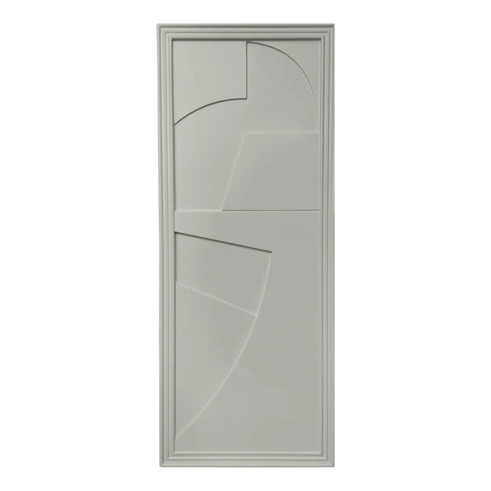 Tableau en bois gris silk 60 x 150 cm Verto - Likya