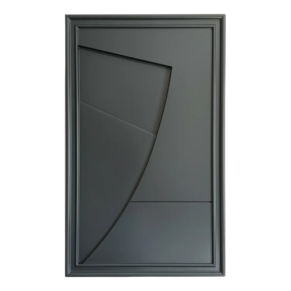 Tableau en bois noir 80 cm Arch - Likya