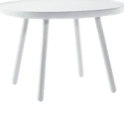Table basse blanche 64 cm Naïve - Emko