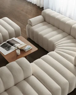 Table basse carrée en chêne fumé clair 80 x 80 cm Oku - NORR11