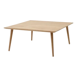 Table basse carré en chêne huilé 90 x 90 x 40 cm In Between SK24 - &tradition