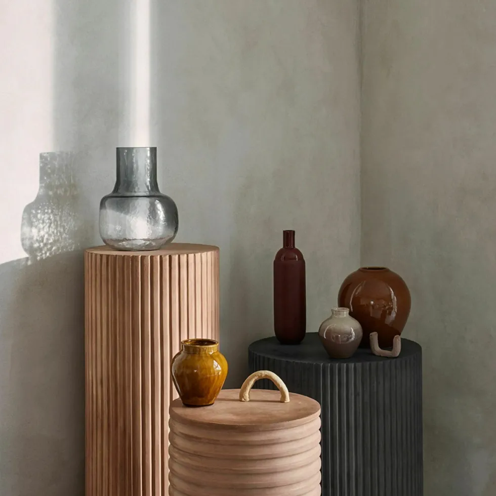 Table basse d'appoint noir charbon S Rillo - Broste Copenhagen