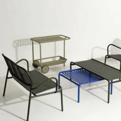 Table basse de jardin blanche 127 cm Week end - Petite friture