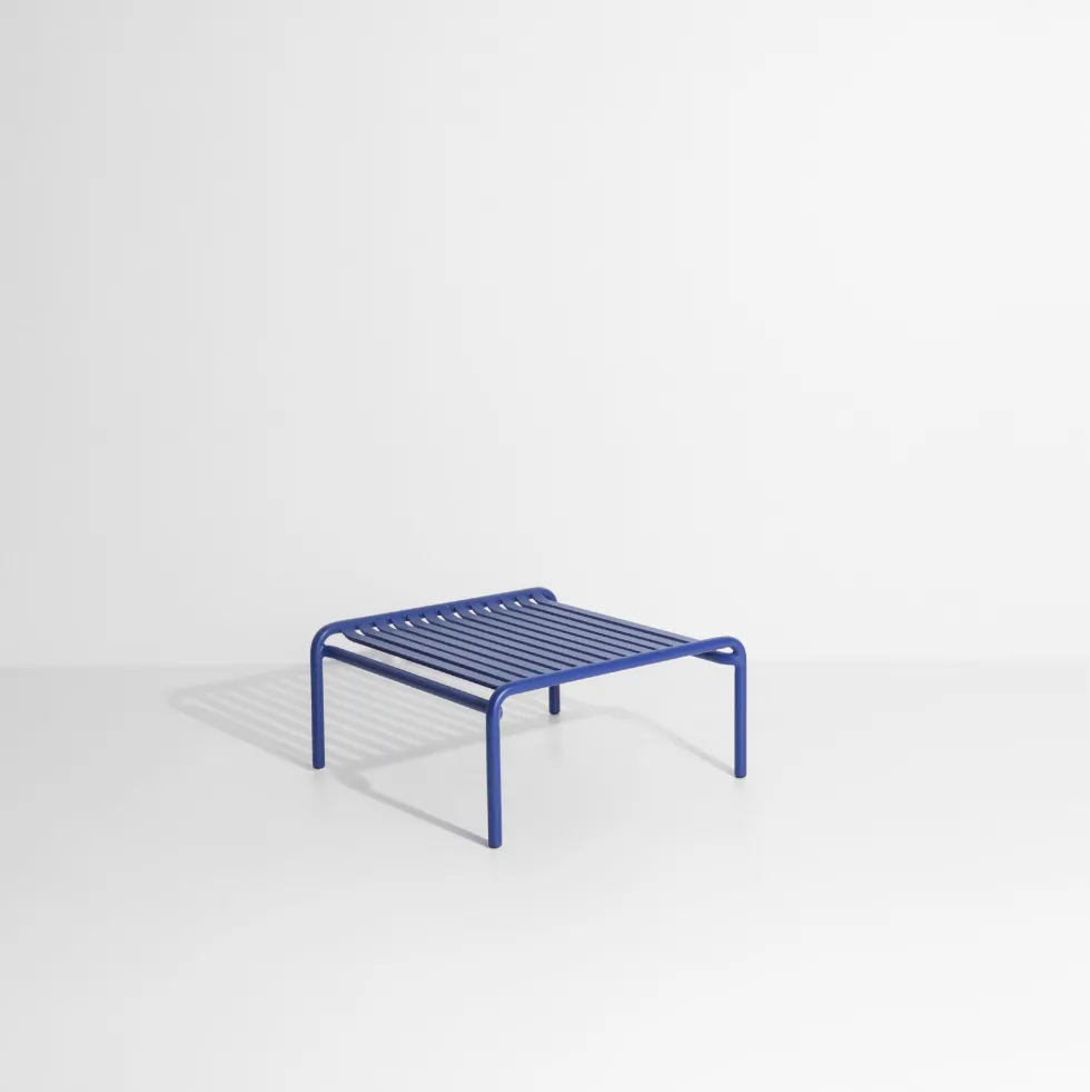 Table basse de jardin bleue Week-End - Petite Friture